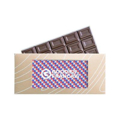 Tablette de chocolat personnalisable fabriquee en france